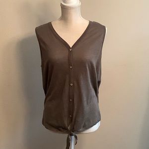Rachel Zoe Linen tank size Large